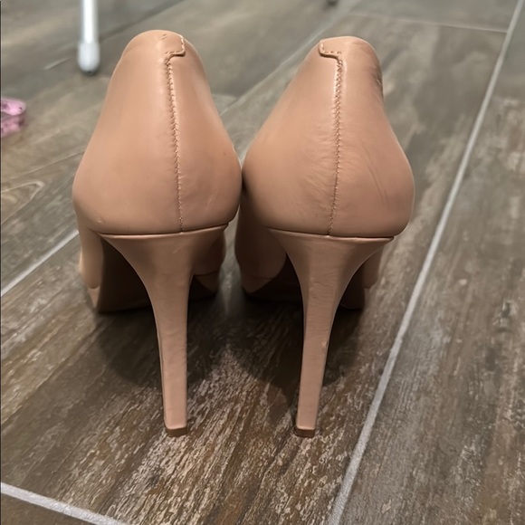 Jessica Simpson Women's Peep Toe Heels - Tan - Picture 2 of 6